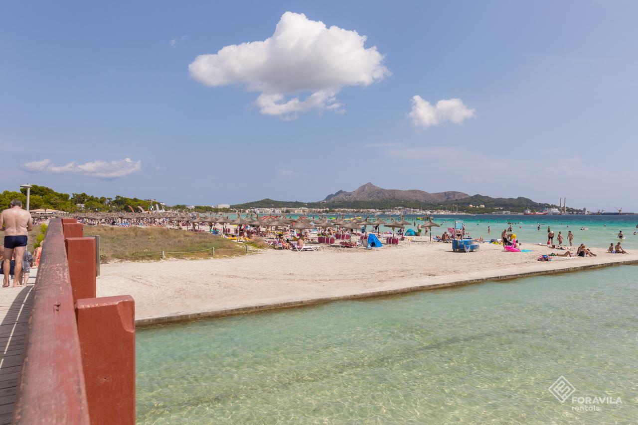 Gran Canal Lägenhet Port de Alcudia  Exteriör bild