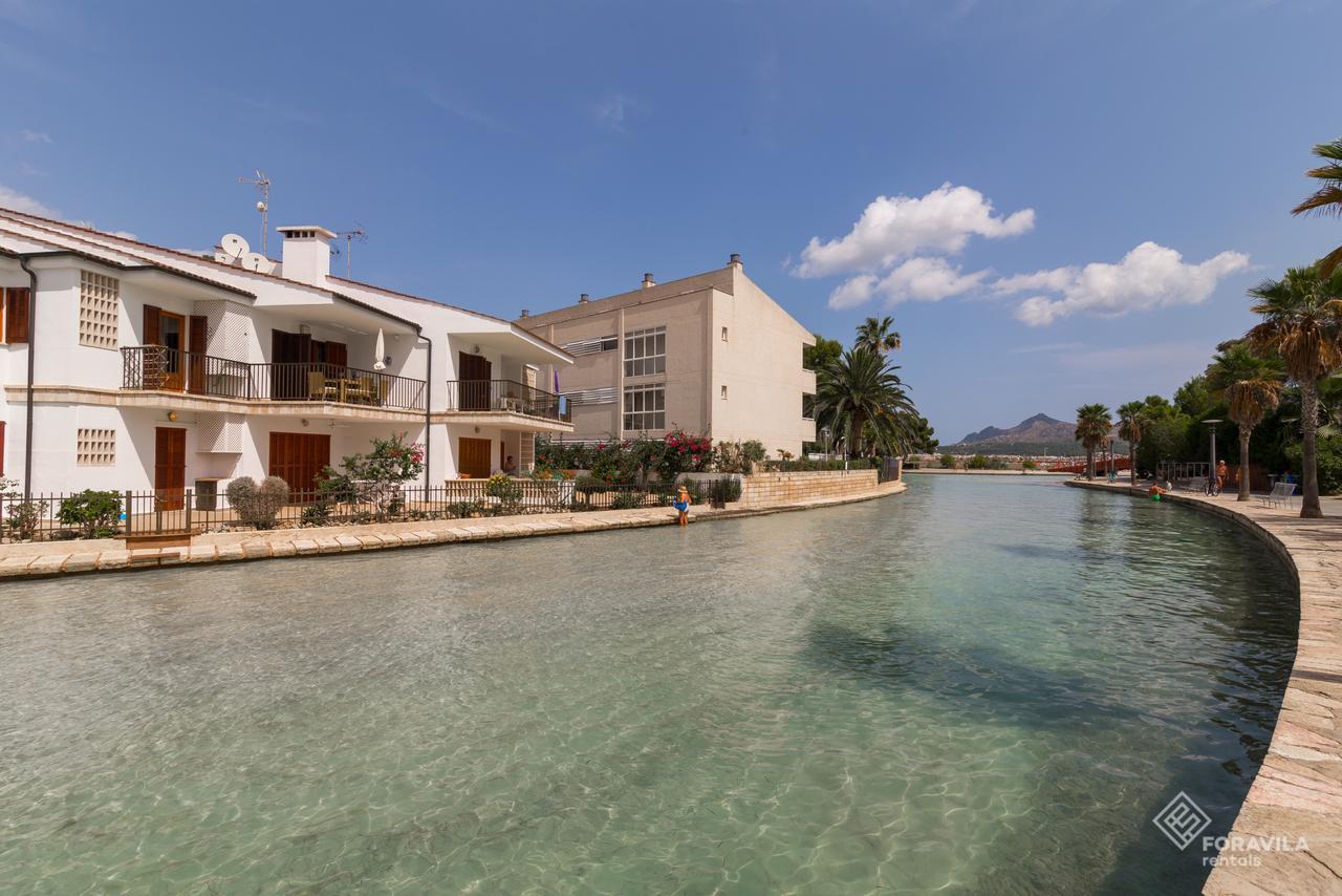 Gran Canal Lägenhet Port de Alcudia  Exteriör bild