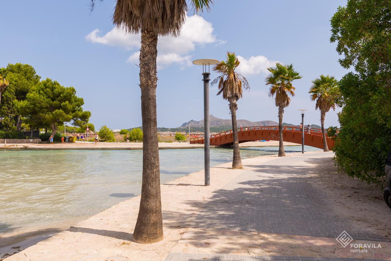 Gran Canal Lägenhet Port de Alcudia  Exteriör bild